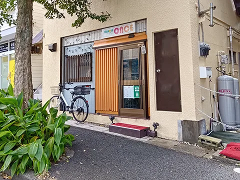 酒とめし ONCE(ワンス)の店舗外観(実撮影)